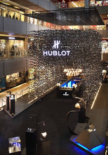 An award-winning pop-up concept encapsulating Hublot's brand values blended with our creative touch, titled as the 